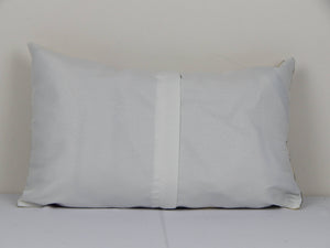 Silk Ikat Velvet Pillow Cover | 12'' x 20''