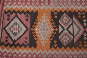 Vintage Kilim Runner 3'3'' x 15'