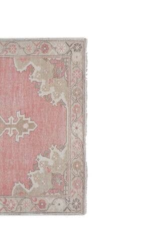 Vintage Oushak Rug 4'6'' x 8'1''