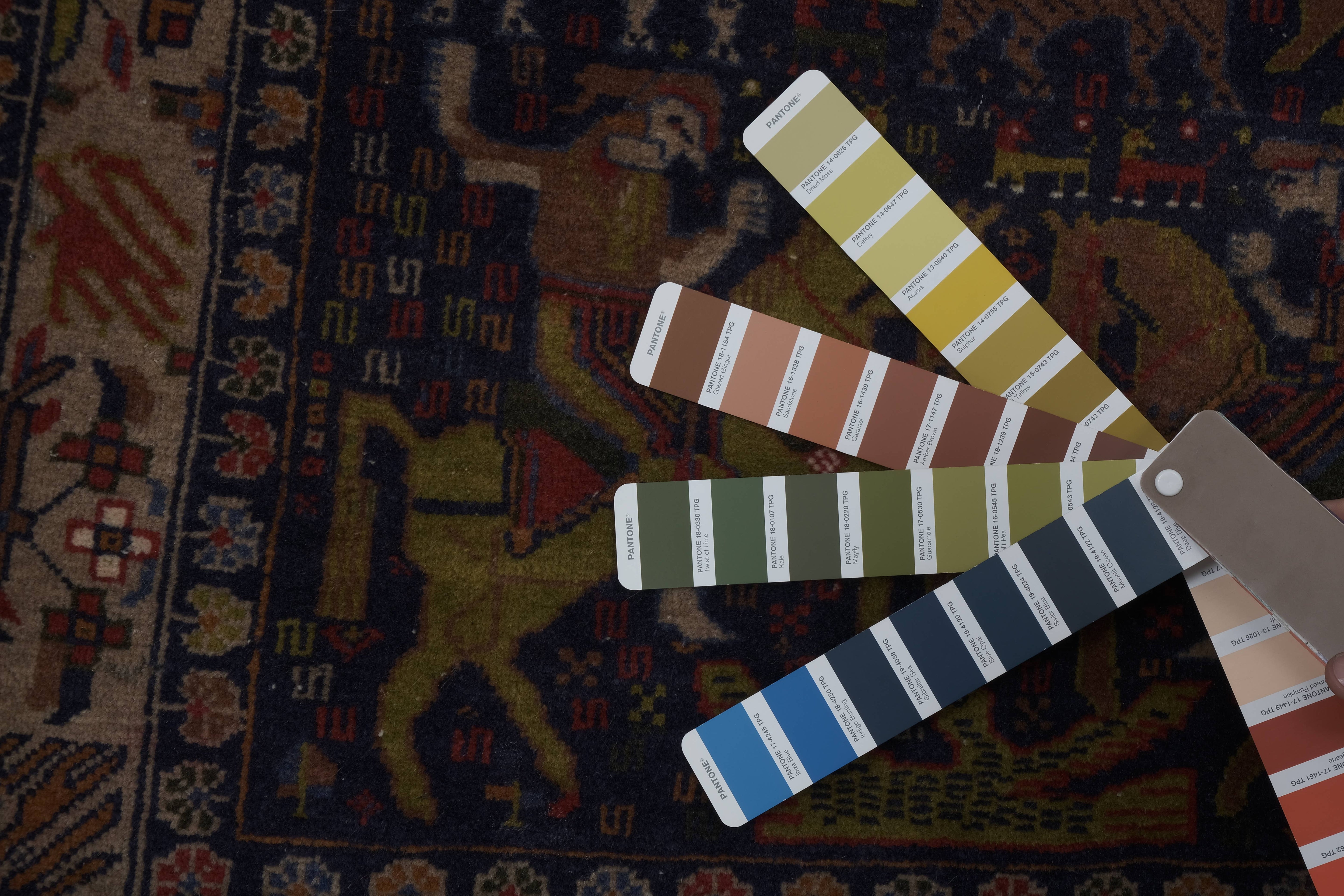 Vintage Caucasian Rug 36'' x 56''