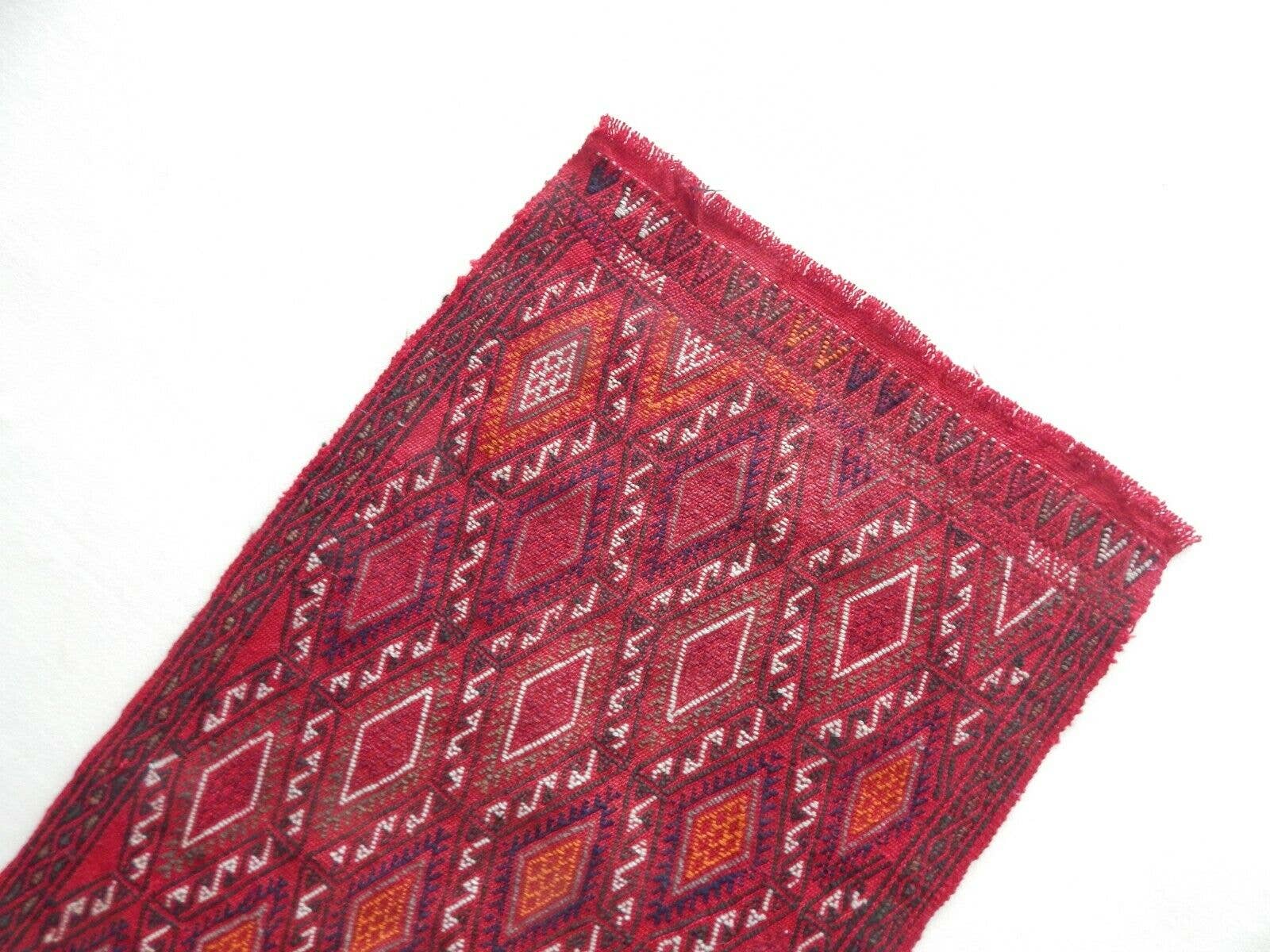 Vintage Turkish Anatolian Kilim Rug 22'' x 37''