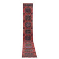 Vintage Turkish Runner Rug 2'7'' x 21'2''