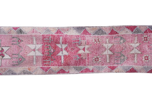 Vintage Turkish Runner Rug 2'8'' x 10'2''
