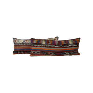 Kilim Bedding Pillow Cover Set of 2 | 15'' x 40''