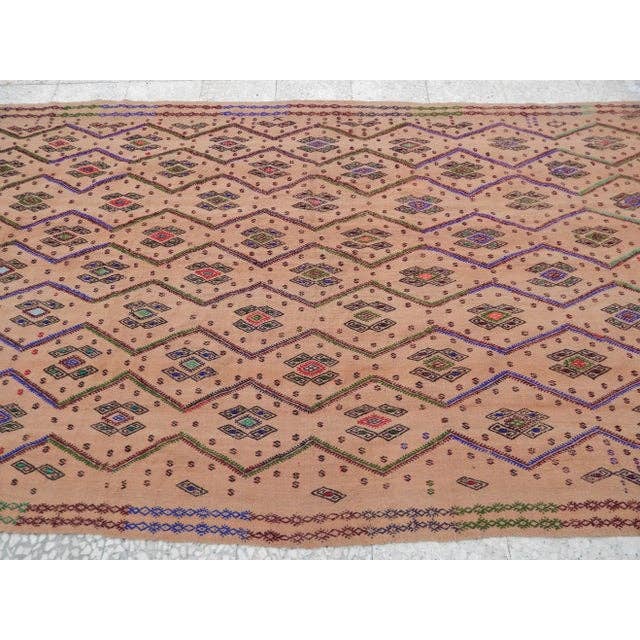 Vintage Karapinar Kilim Rug 5' x 9'5''