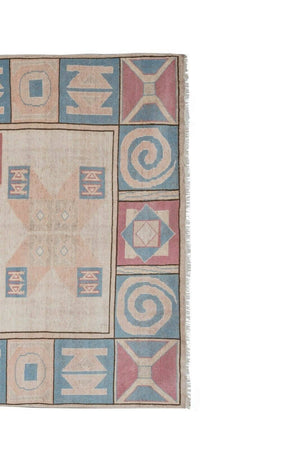 Vintage Oushak Rug 5'7'' x 8'3''