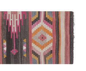 Vintage Turkish Kilim Runner 2'7'' x 9'