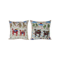 Camel Suzani Pillow Cover Set of 2 | 19'' x 19''