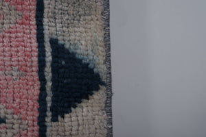 Vintage Herki Runner Rug 3'1'' x 9'8''