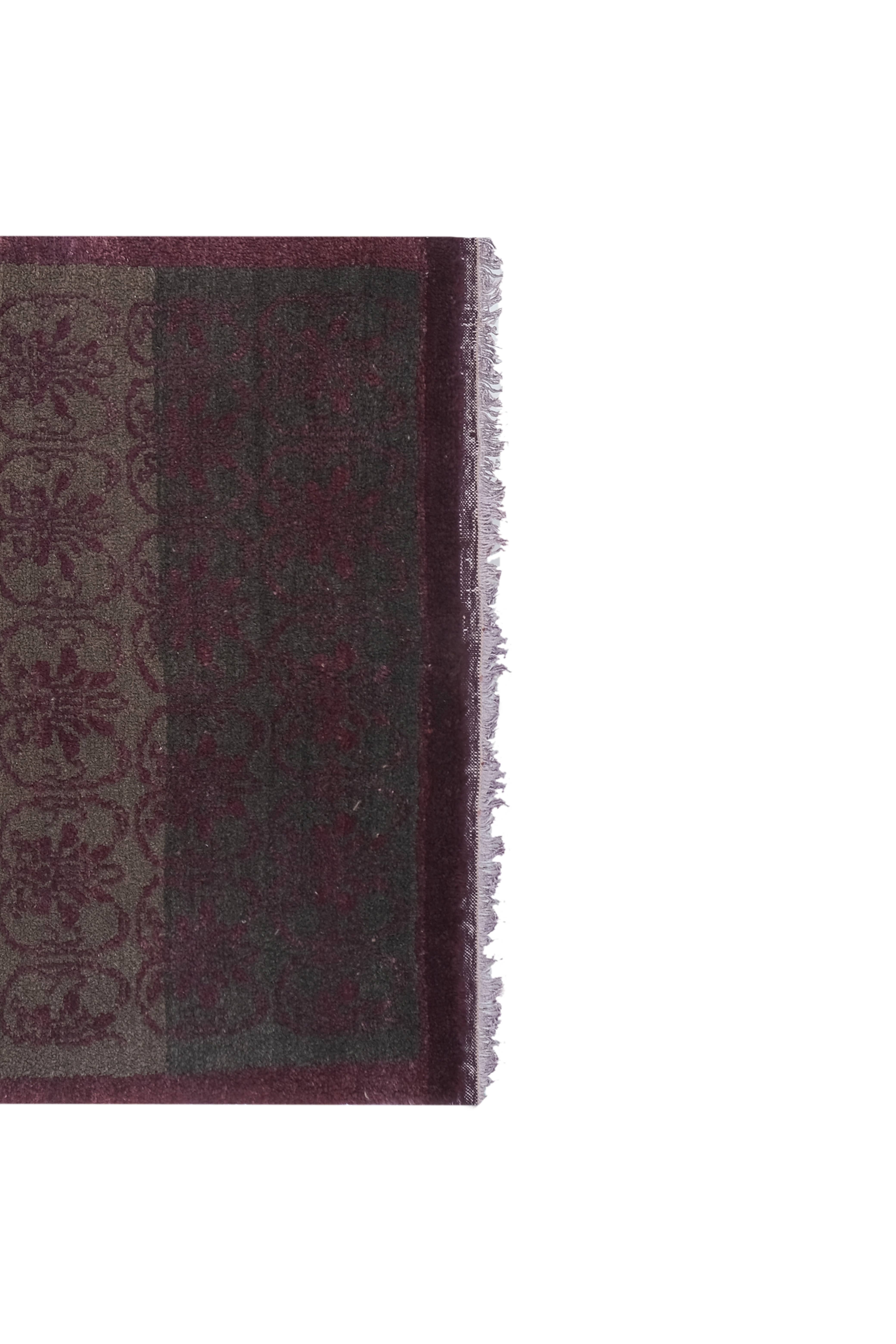 Vintage Turkish Shaggy Rug 3'3'' x 6'5''