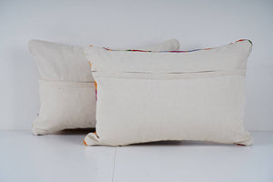 Kilim Pillow Cover Set of 2 | 16'' x 24''