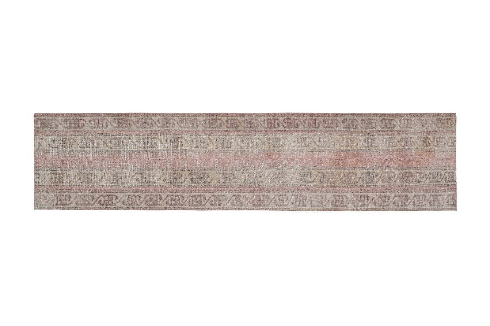 Vintage Turkish Runner Rug 2'8'' x 12'