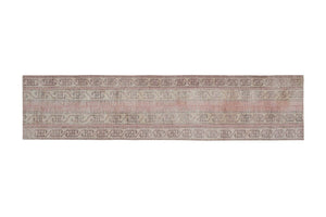 Vintage Turkish Runner Rug 2'8'' x 12'