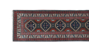 Vintage Oushak Runner 2'2'' x 10'4''
