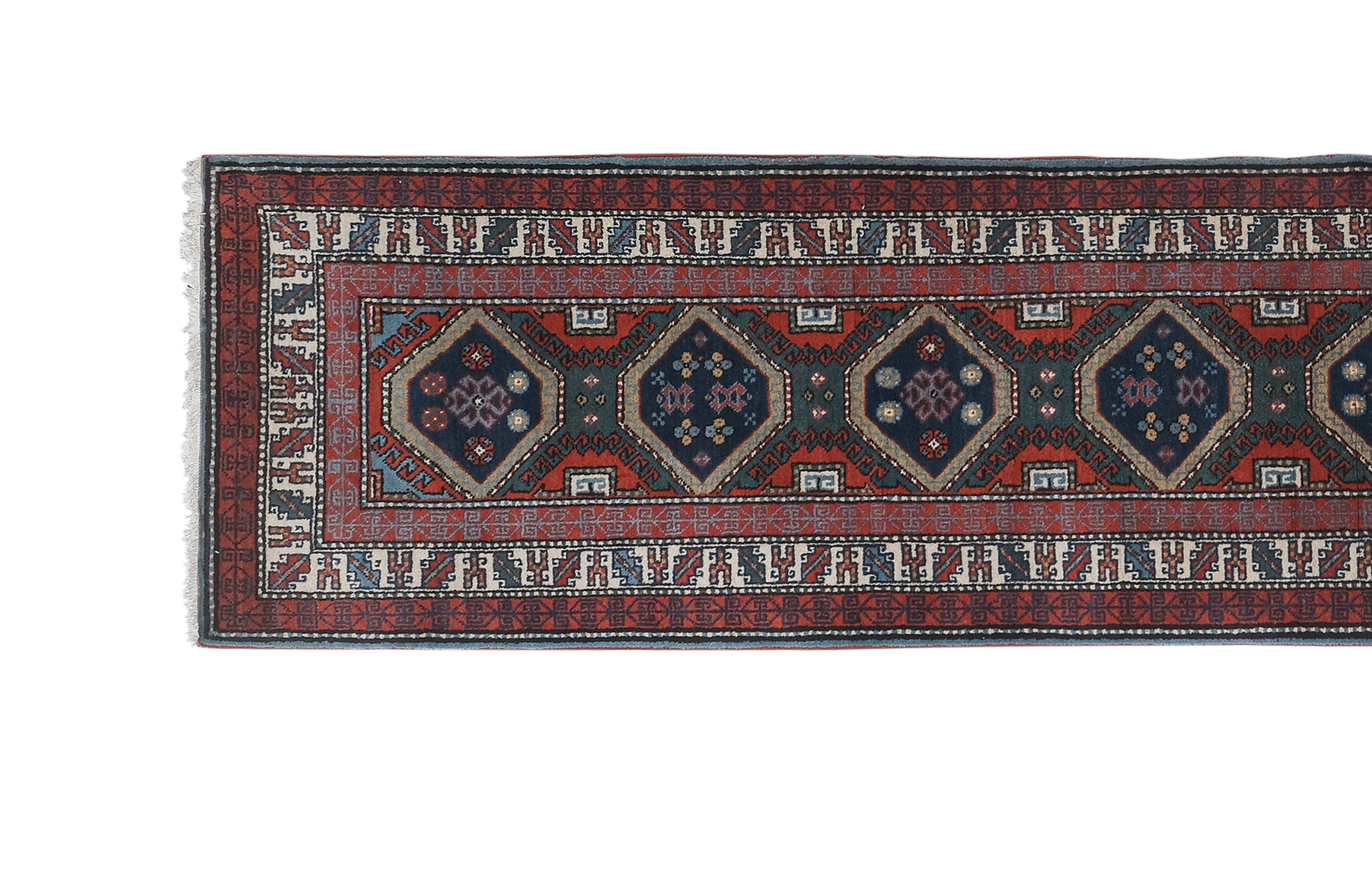 Vintage Oushak Runner 2'2'' x 10'4''