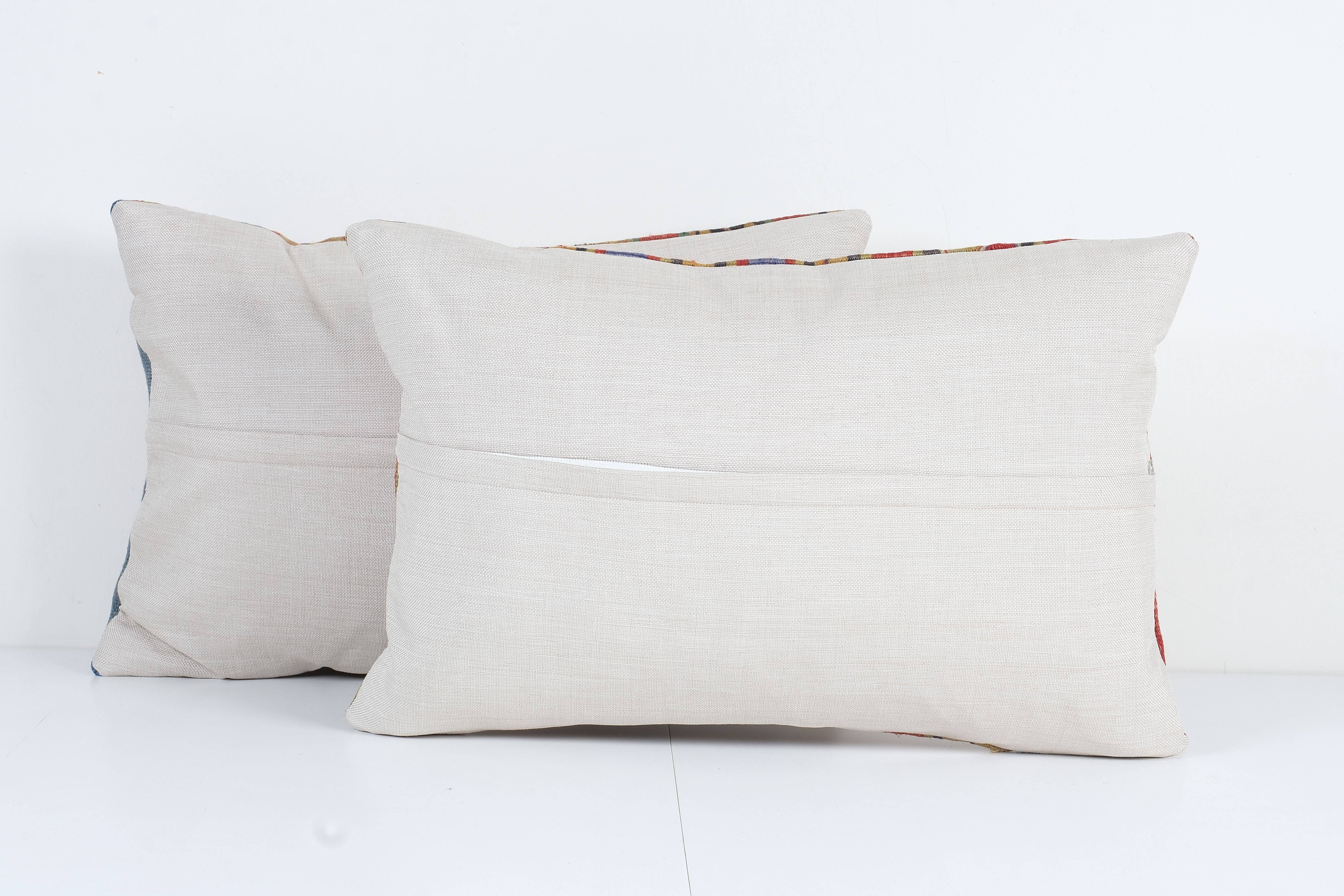 Kilim Pillow Cover Set of 2 | 16'' x 24''