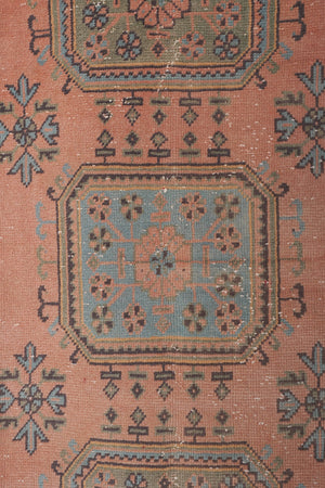 Vintage Oushak Runner 2'7'' x 21'4''