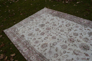 Vintage Oushak Rug 6'5'' x 10'