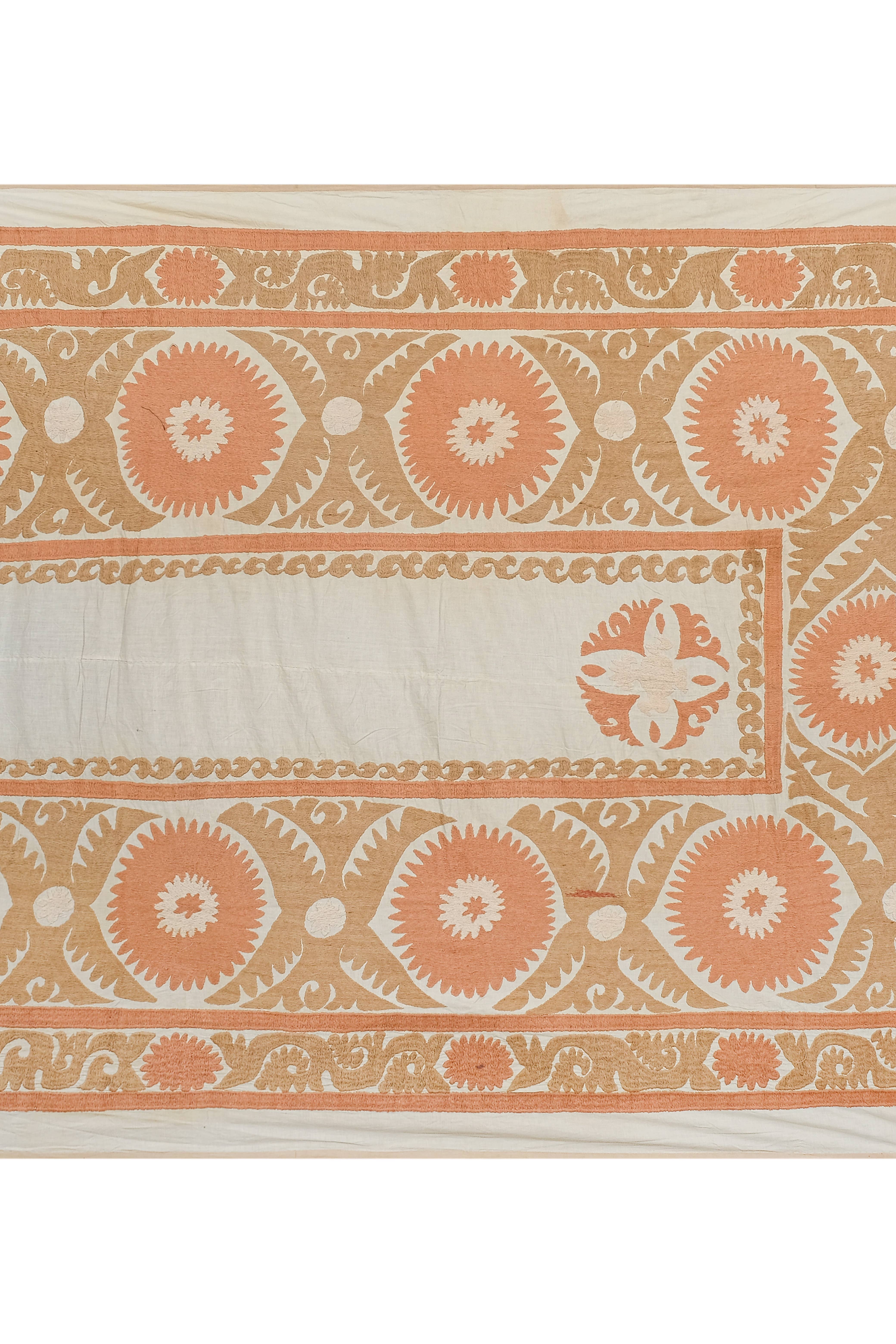Suzani Wall Hanging & Bedspread | 5'5'' x 7'7''