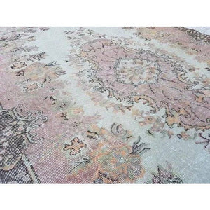 Vintage Oushak Rug 5'5'' x 8'10''