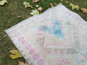 Vintage Herki Runner Rug 2'7'' x 13'1''