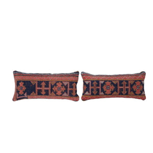 Rug Pillow Cover Set of 2 | 10'' x 24''