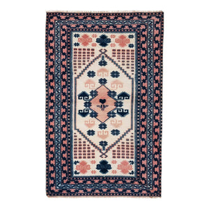 Vintage Turkish Rug 3'6'' x 5'6''
