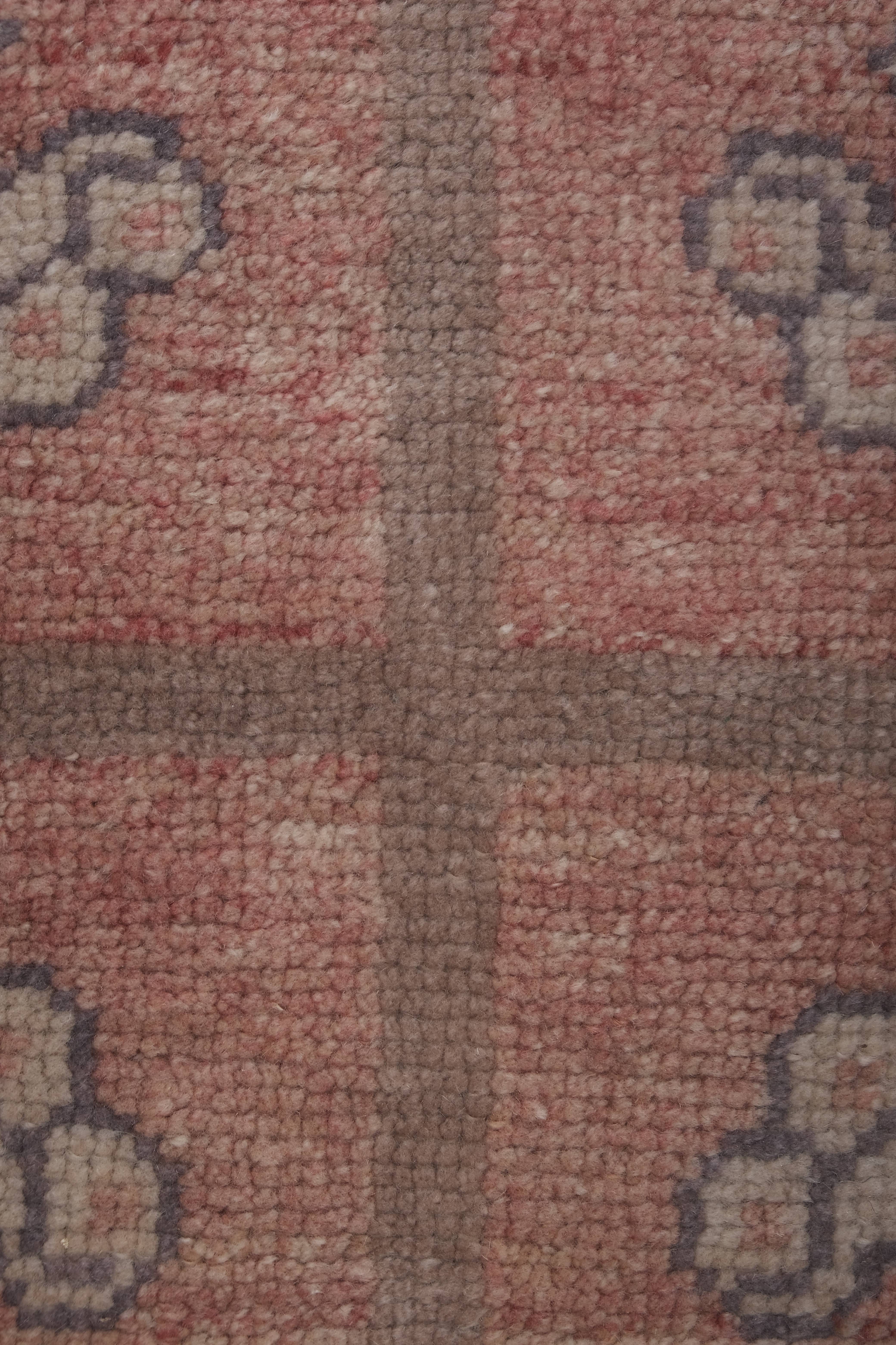 Vintage Turkish Karapinar Runner Rug 3' x 5'6''