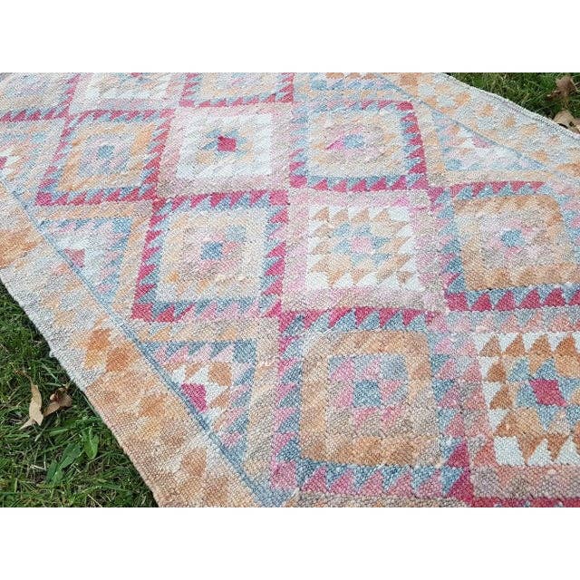 Vintage Herki Kilim Runner 2'8'' x 9'10''