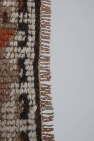 Vintage Kurdish Runner Rug 4'4'' x 8'7''