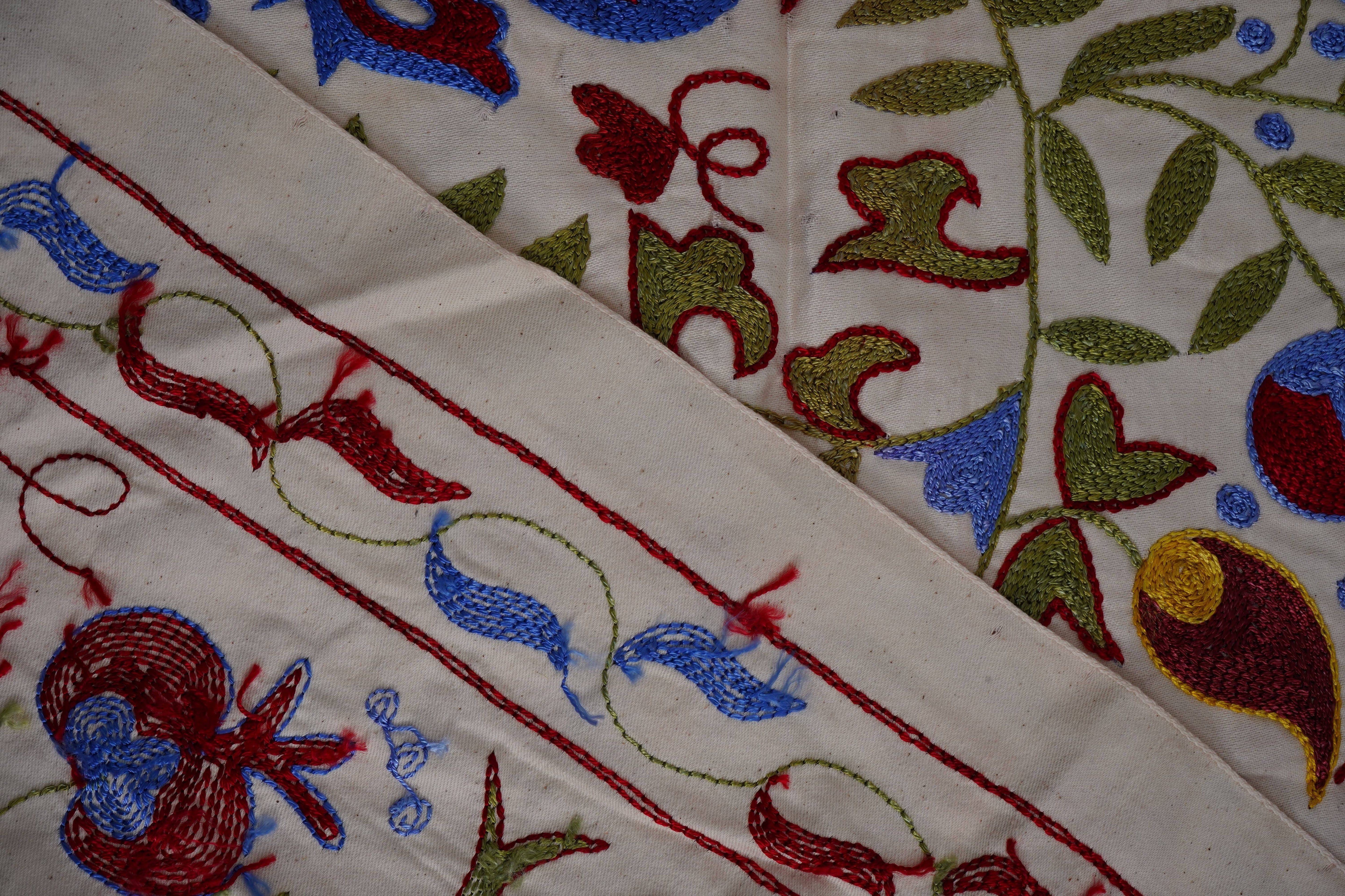 Suzani Wall Hanging & Bedspread | 3'7'' x 6'