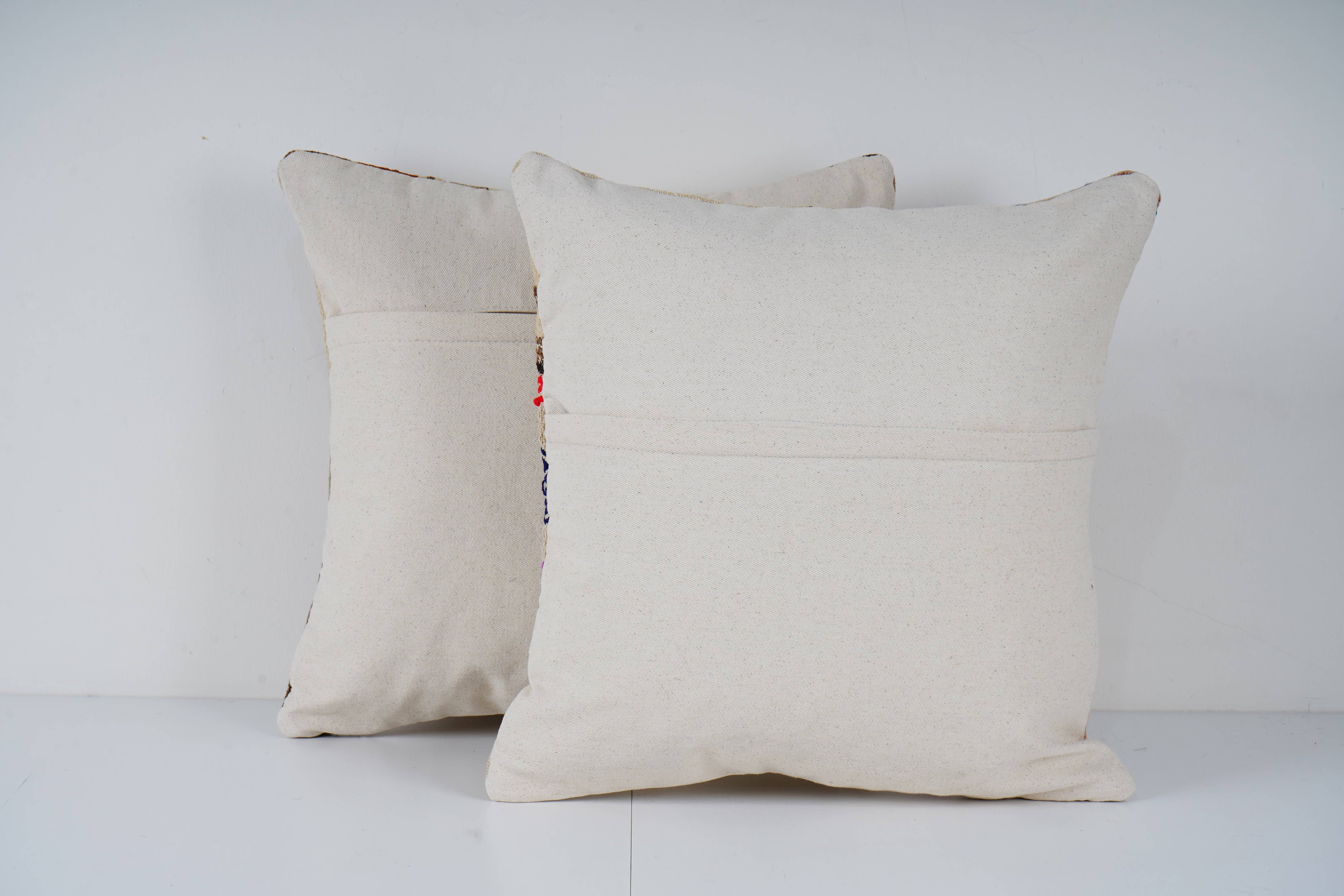 Kilim Pillow Cover Set of 2 | 20'' x 20''