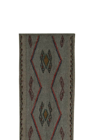 Vintage Turkish Kilim Runner 2' x 15'1''