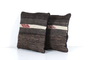 Kilim Pillow Cover Set of 2 | 16'' x 16''