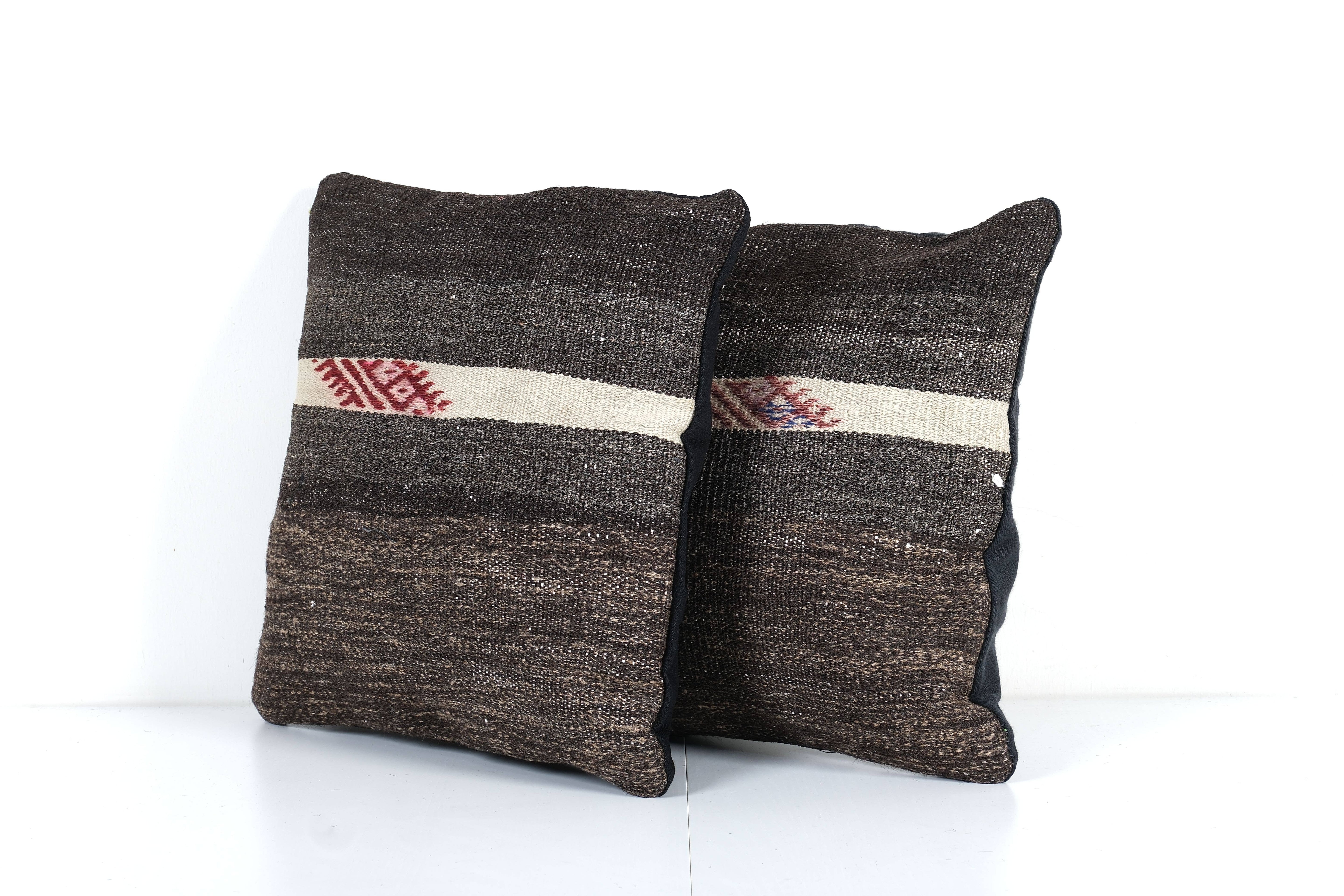 Kilim Pillow Cover Set of 2 | 16'' x 16''