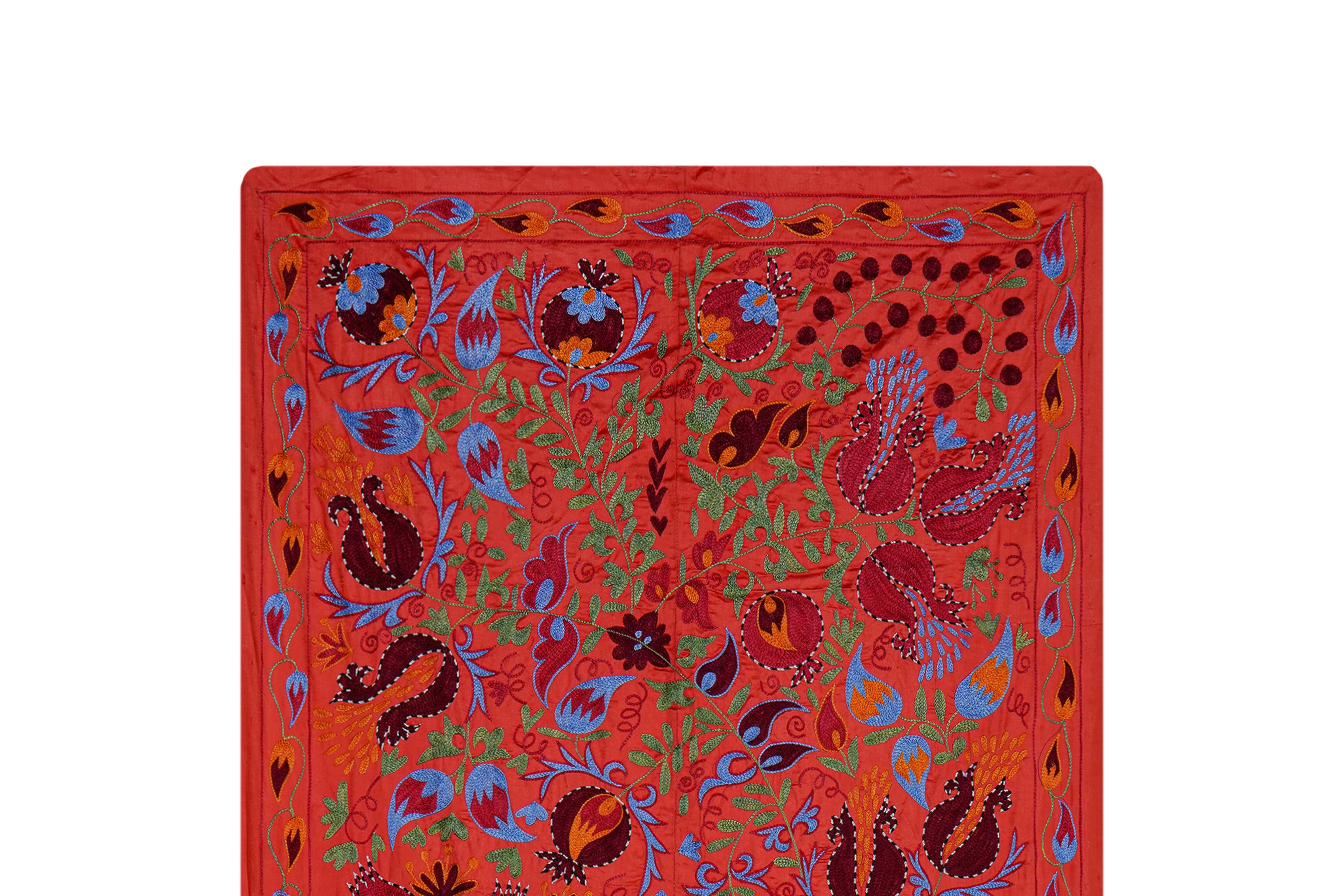 Suzani Wall Hanging & Bedspread 3'4'' x 6'1''