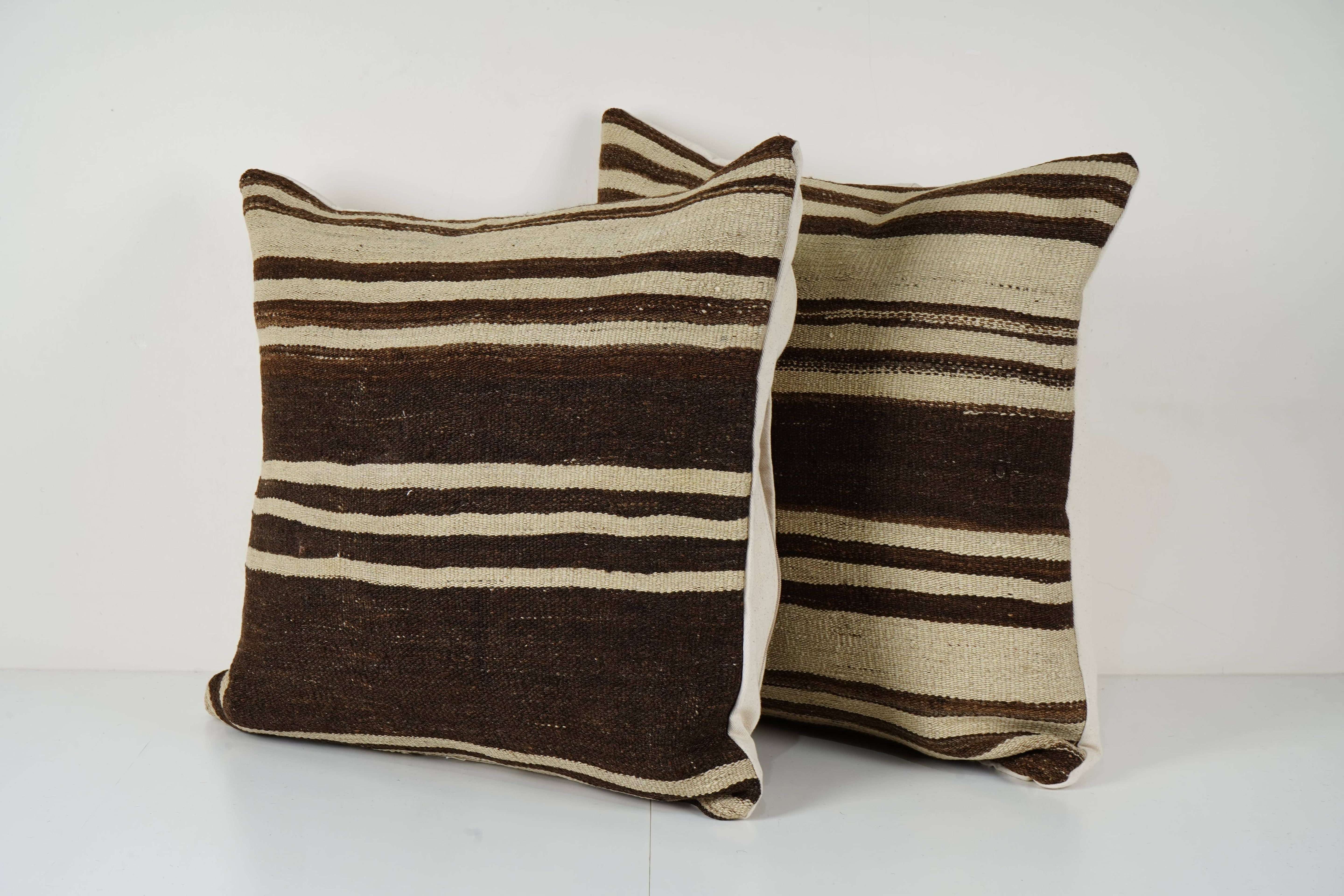 Kilim Pillow Cover Set of 2 | 24'' x 24''
