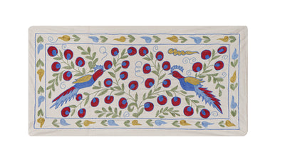 Suzani Wall Hanging & Tablecloth | 19'' x 37''
