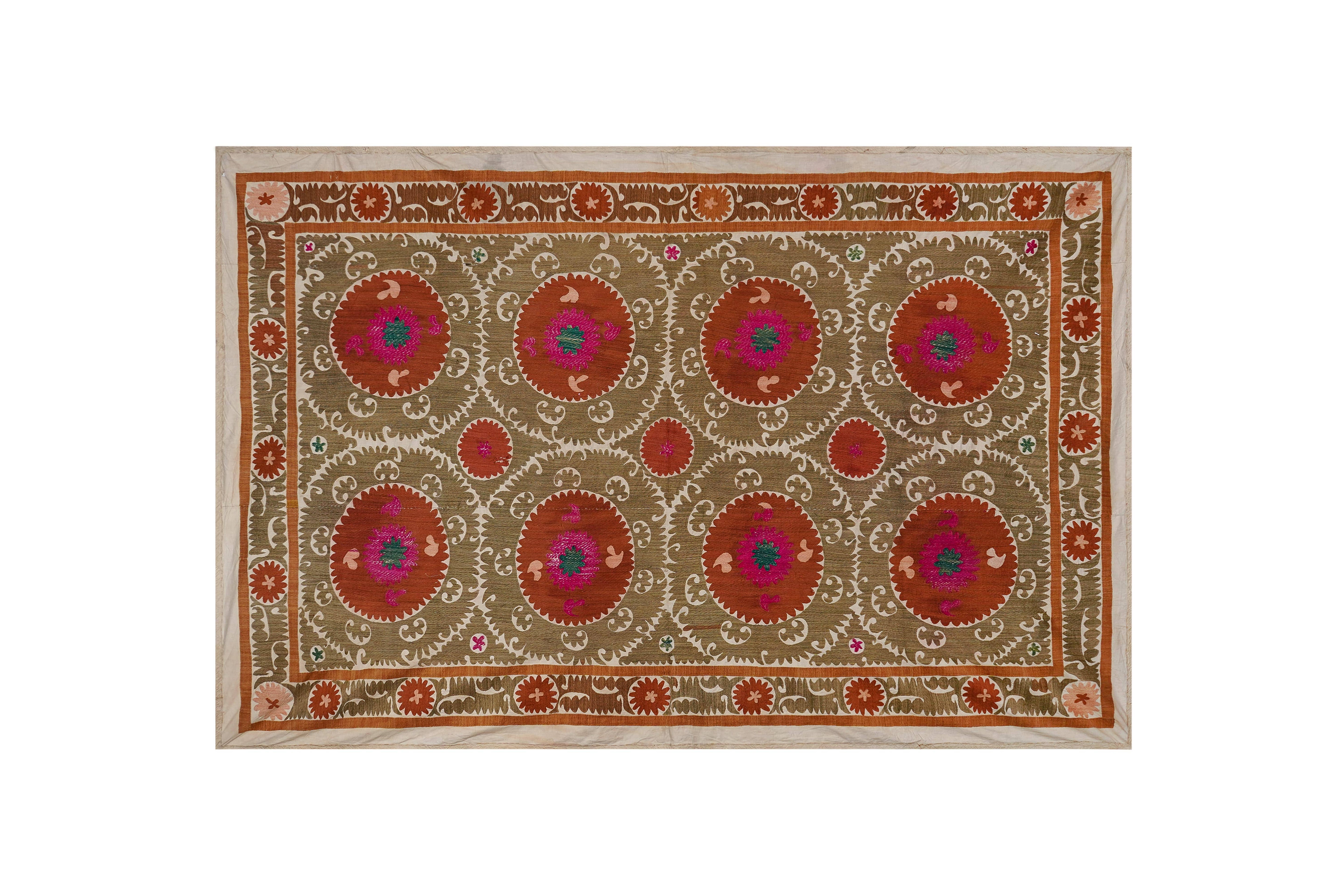 Suzani Wall Hanging & Bedspread | 6'11'' x 10'3''