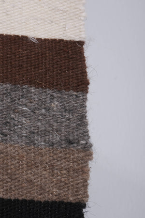 Vintage Turkish Kilim Runner 2'6'' x 27'11''