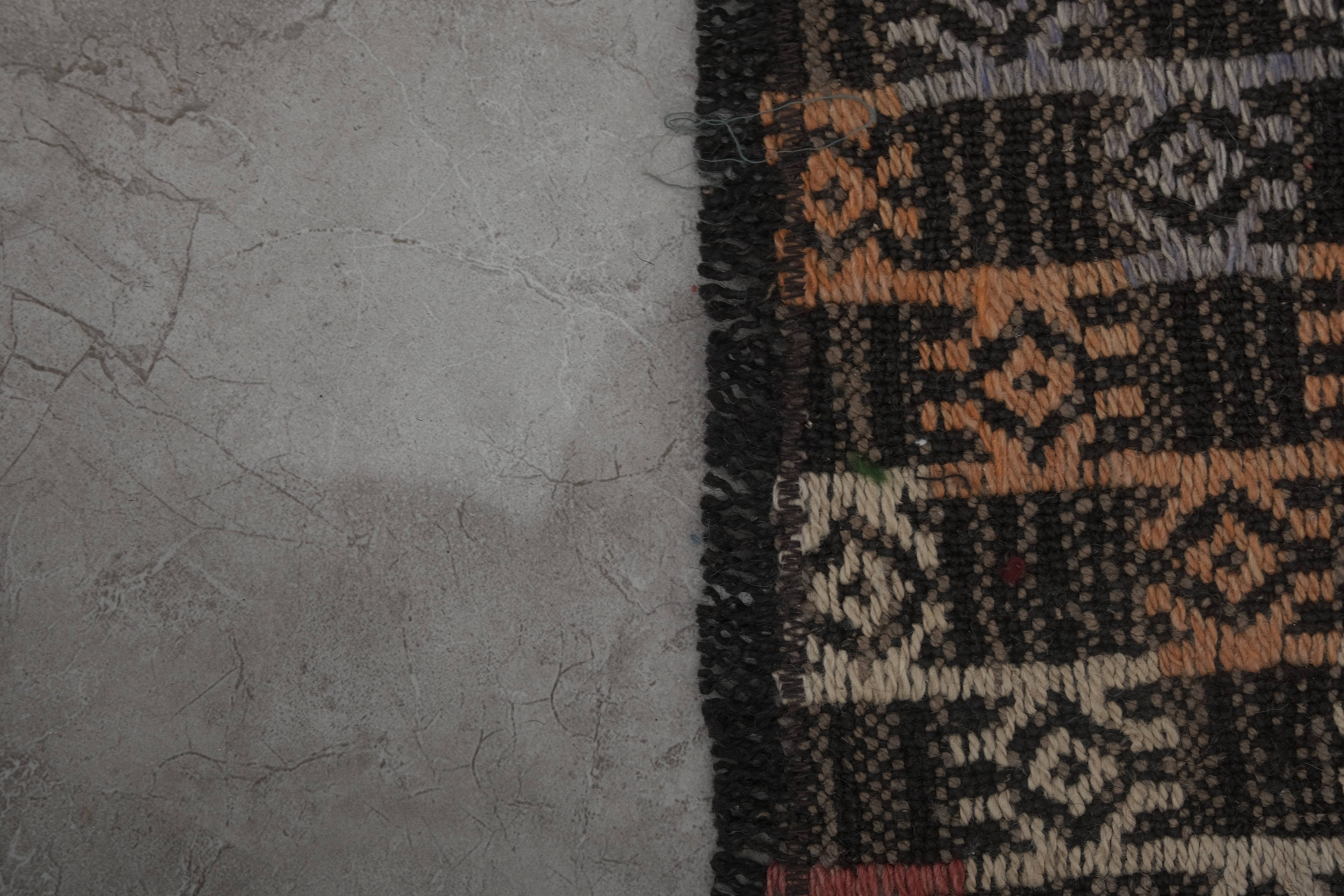 Vintage Kilim Runner 2'2'' x 15'11''