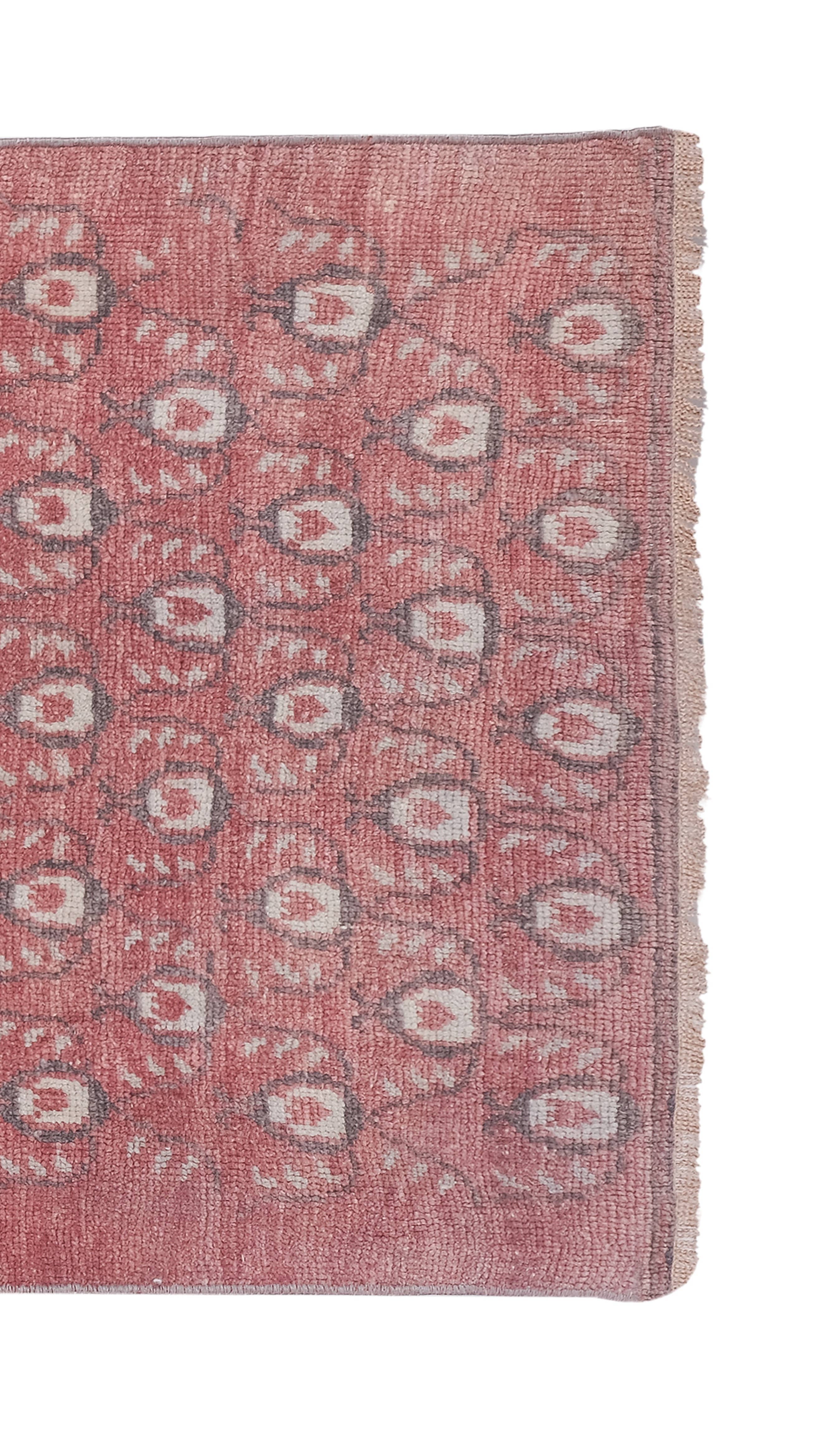 Vintage Turkish Karapinar Rug 2'11'' x 5'2''