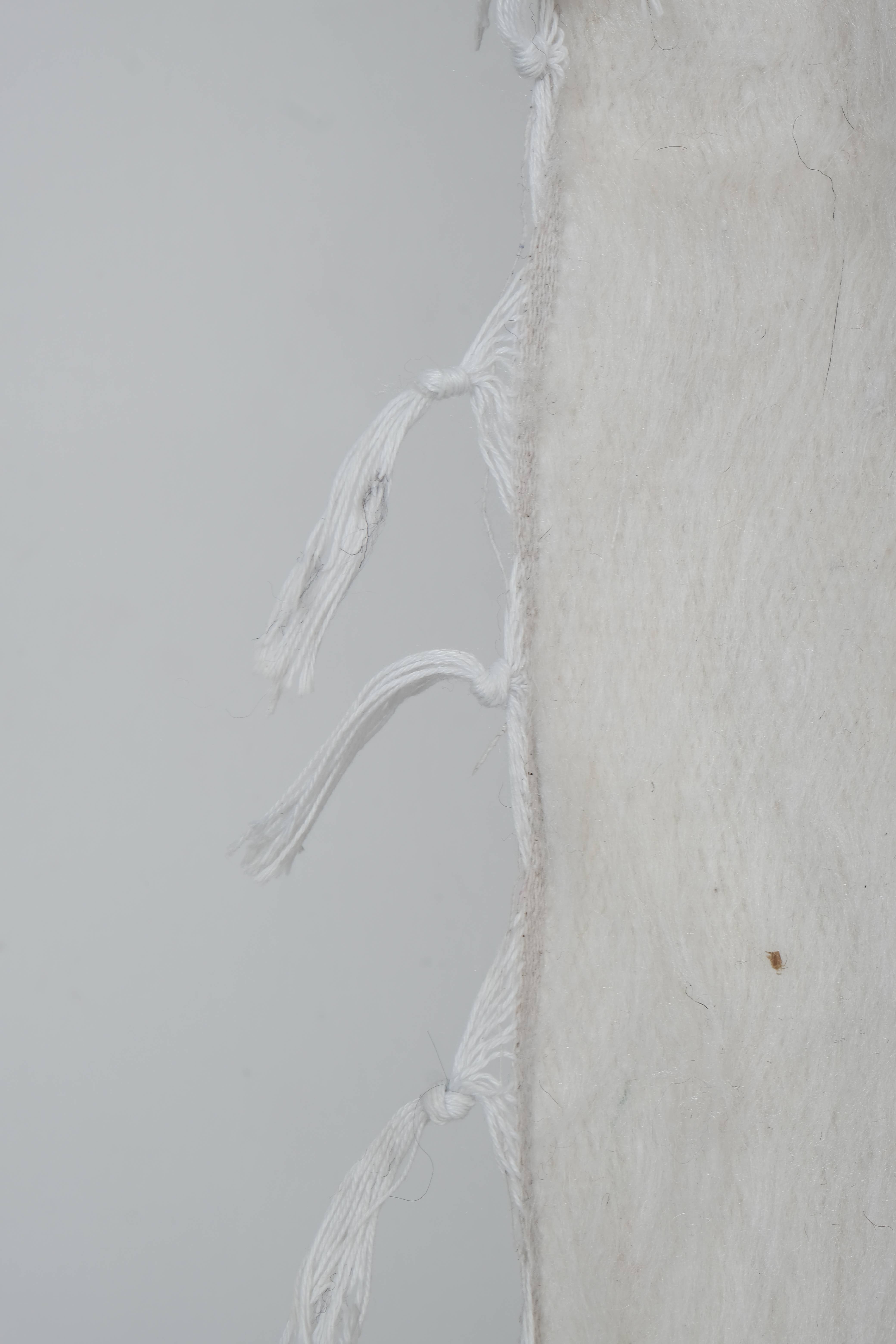 Handwoven Siirt Wool Blanket 5'3'' x 6'11''