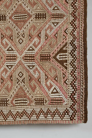 Vintage Turkish Jajim Runner 4'7'' x 10'6''