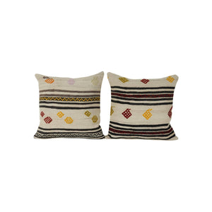 Kilim Pillow Cover Set of 2 | 24'' x 24''