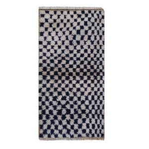 Vintage Turkish Shaggy Tulu Rug 29'' x 54''