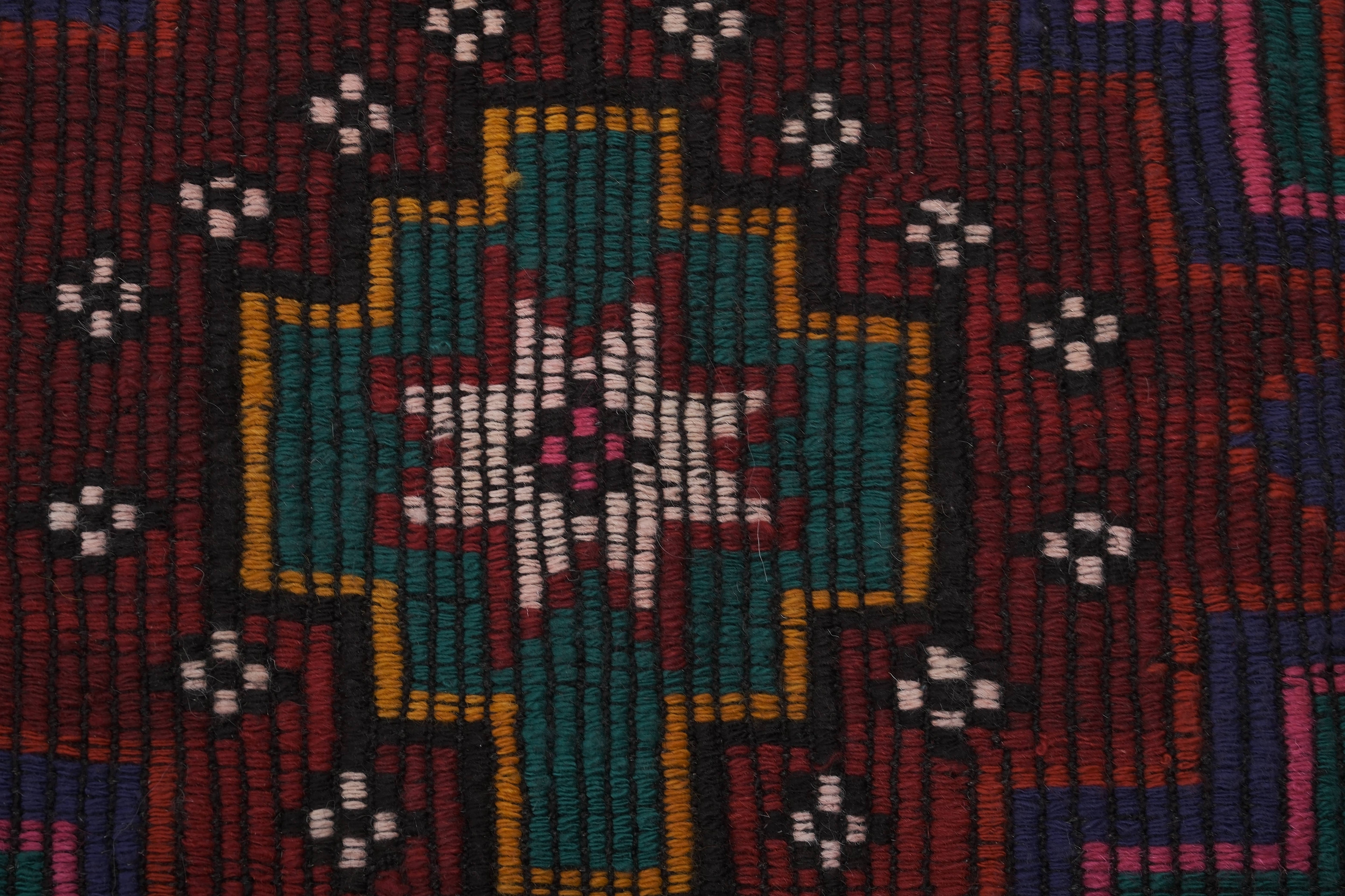 Vintage Turkish Kilim Rug 6'2'' x 9'7''