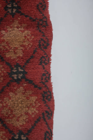 Vintage Turkish Tulu Rug 4'3'' x 5'7''