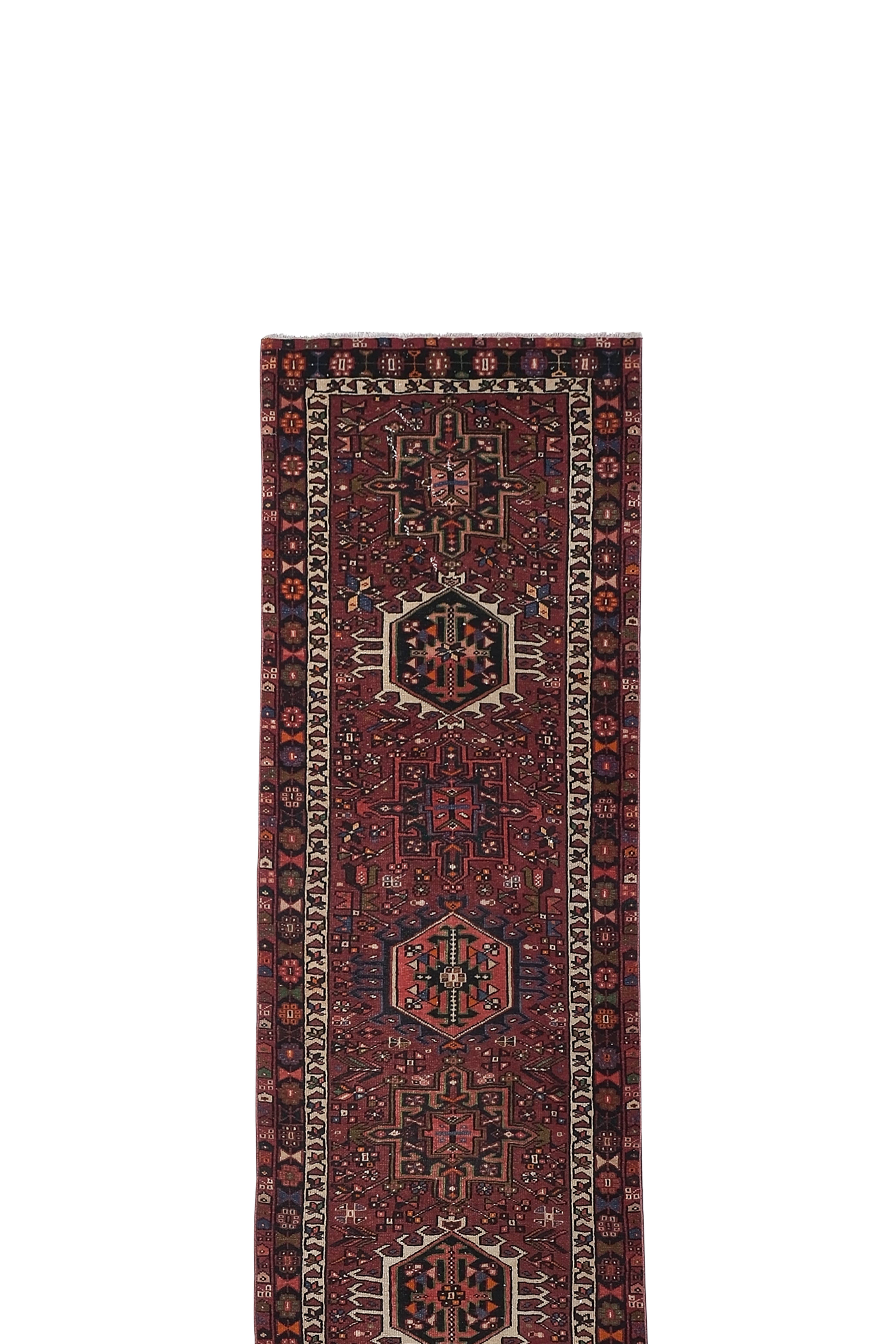 Vintage Turkish Anatolian Runner 2'9'' x 16'4''
