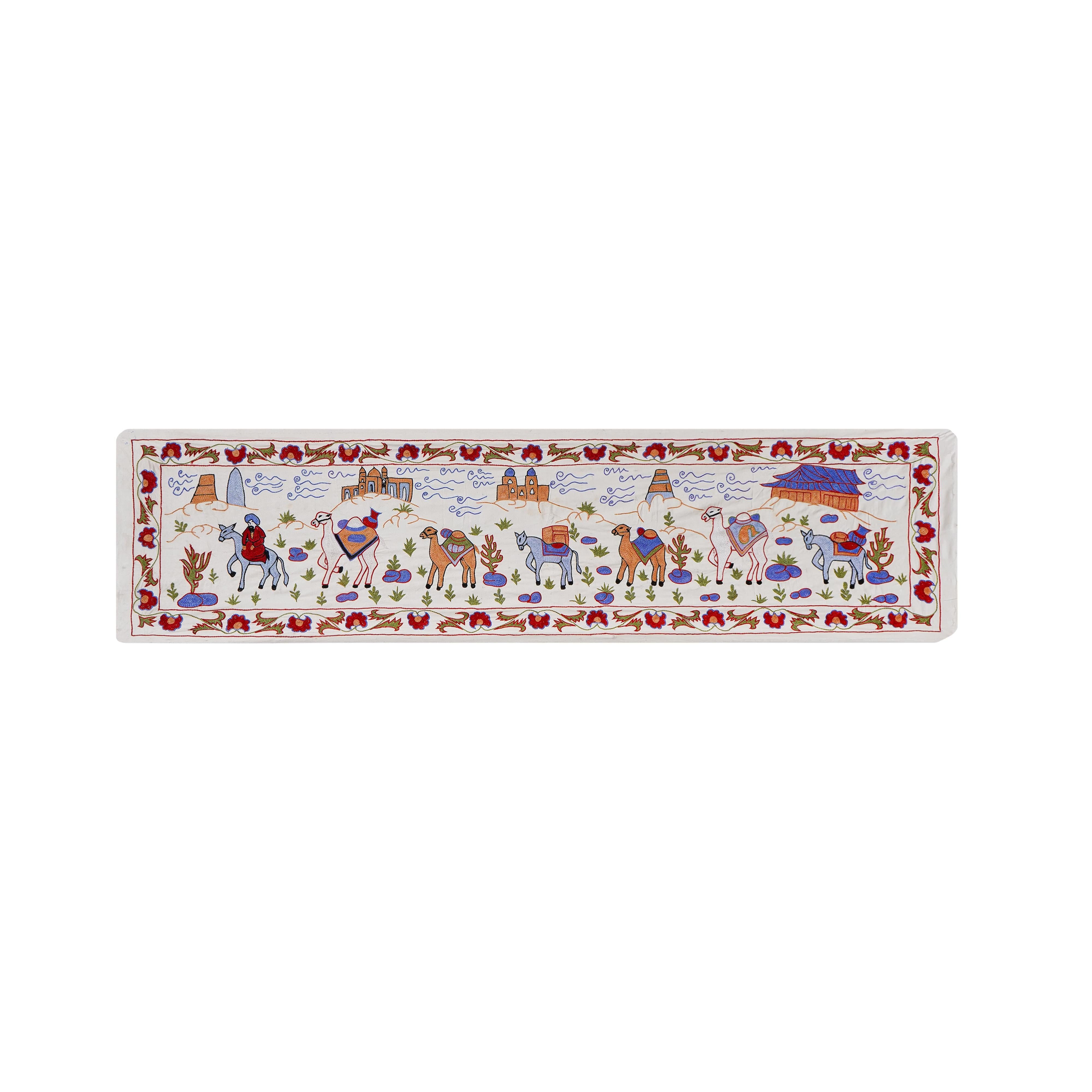 Camel Suzani Runner | 1'8'' x 6'